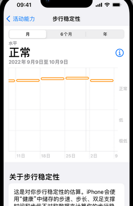 灵武iPhone手机维修如何在iPhone开启'步行稳定性通知'