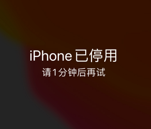 灵武苹果手机维修分享:iPhone 显示“不可用”或“已停用”怎么办？还能保留数据吗？ 