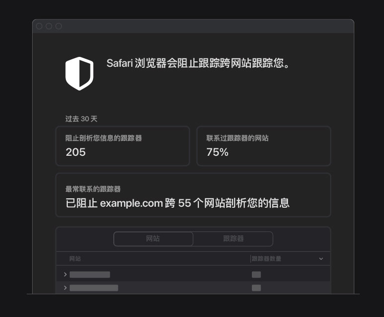 灵武苹果手机维修分享如何在 Safari 浏览器中查看和打开隐私报告 