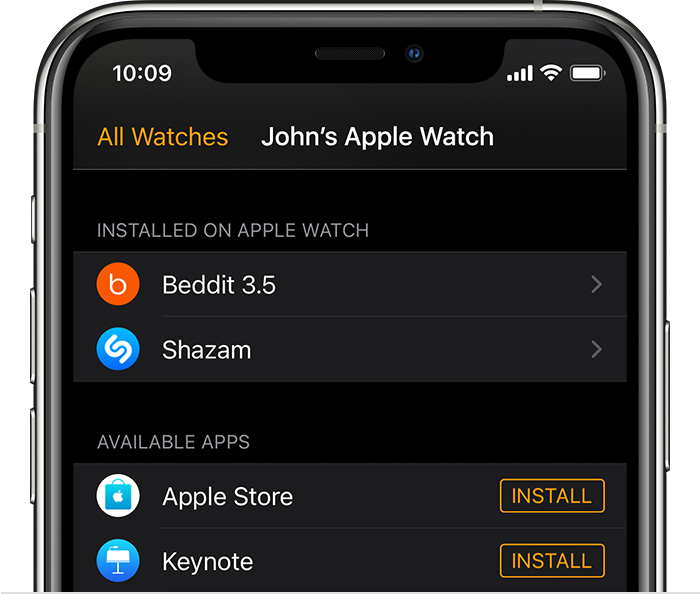灵武苹果手机维修分享如何在 Apple Watch 上下载应用 